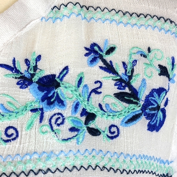 Tanzara Embroidered Blouse - Picture 3 of 11